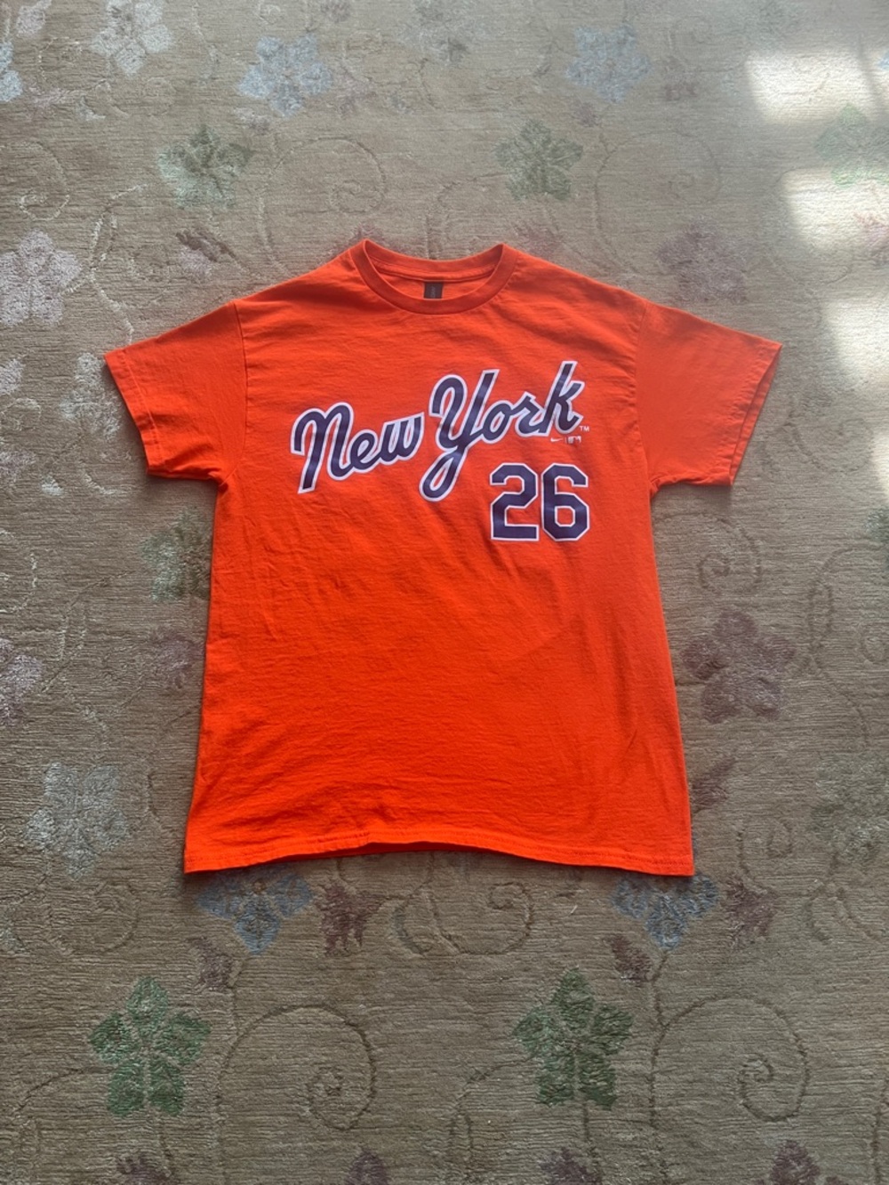 Gildan Orange "New York 26" Graphic Tee